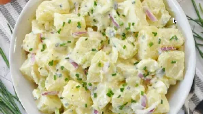 No Mayo CREAMY Potato Salad